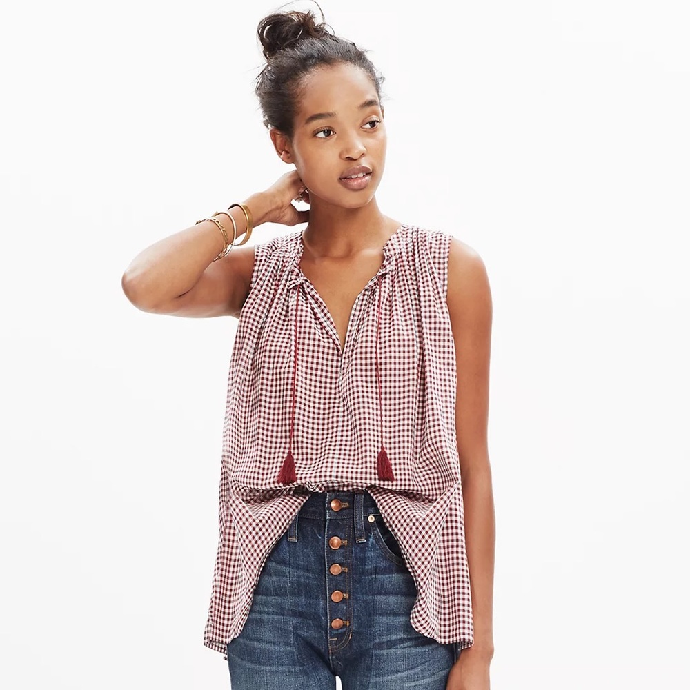 Madewell Bellshift Tank Blouse